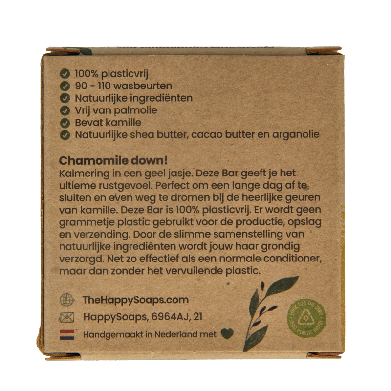 Happysoaps Conditioner bar chamimile relaxation 65 Gram