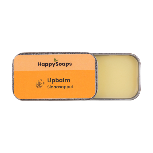 Happysoaps Lipbalm sinaasappel 10 Gram