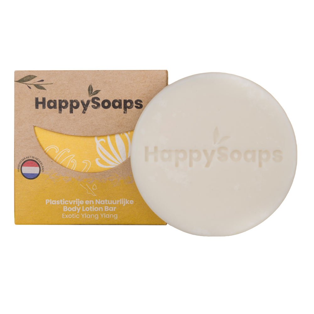 Happysoaps Bodylotion bar exotic ylang ylang 70 Gram