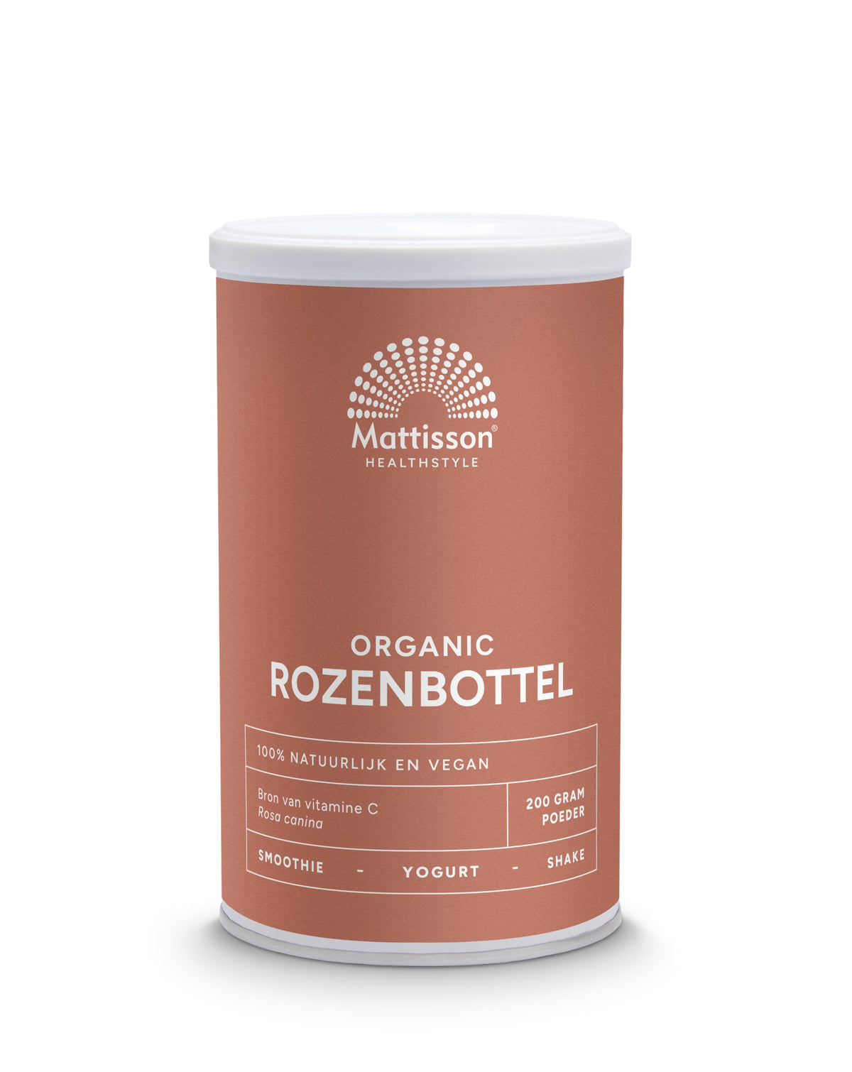 Mattisson Rozenbottel poeder bio 200.00 Gram