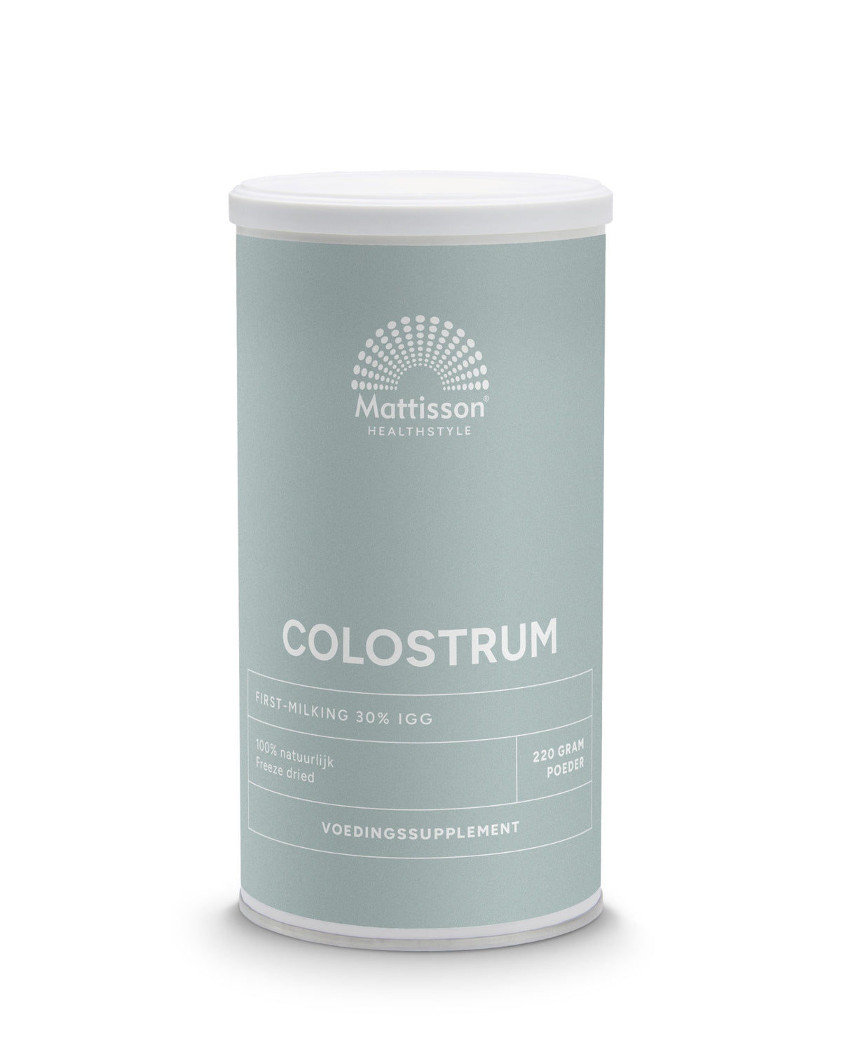 Mattisson Colostrum poeder absolute 220.00 Gram