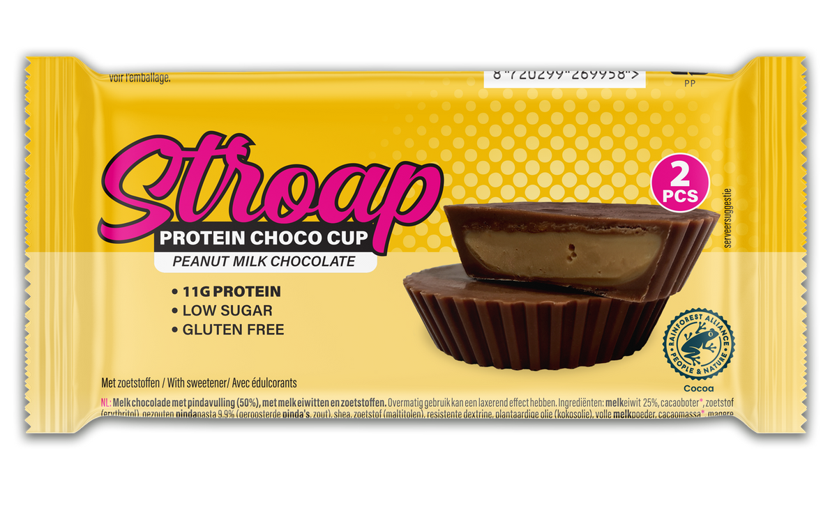 Stroap Protein peanut butter cup milk chocolate 42.00 Gram
