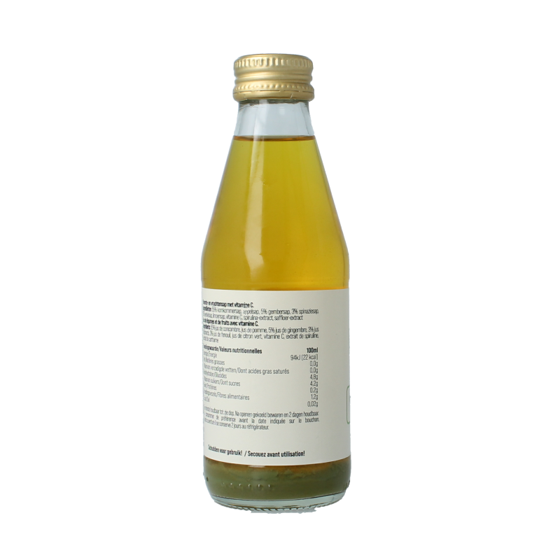 G'nger Renew groentesap met 61% groenten 200 Milliliter