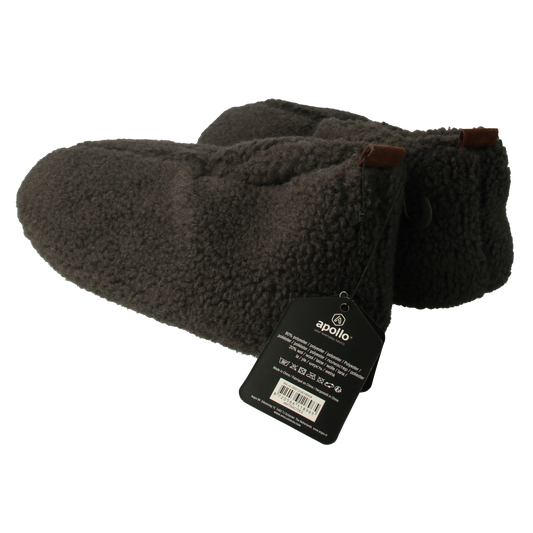 Apollo Slof dames teddy antraciet 37/38 1.00 Paar