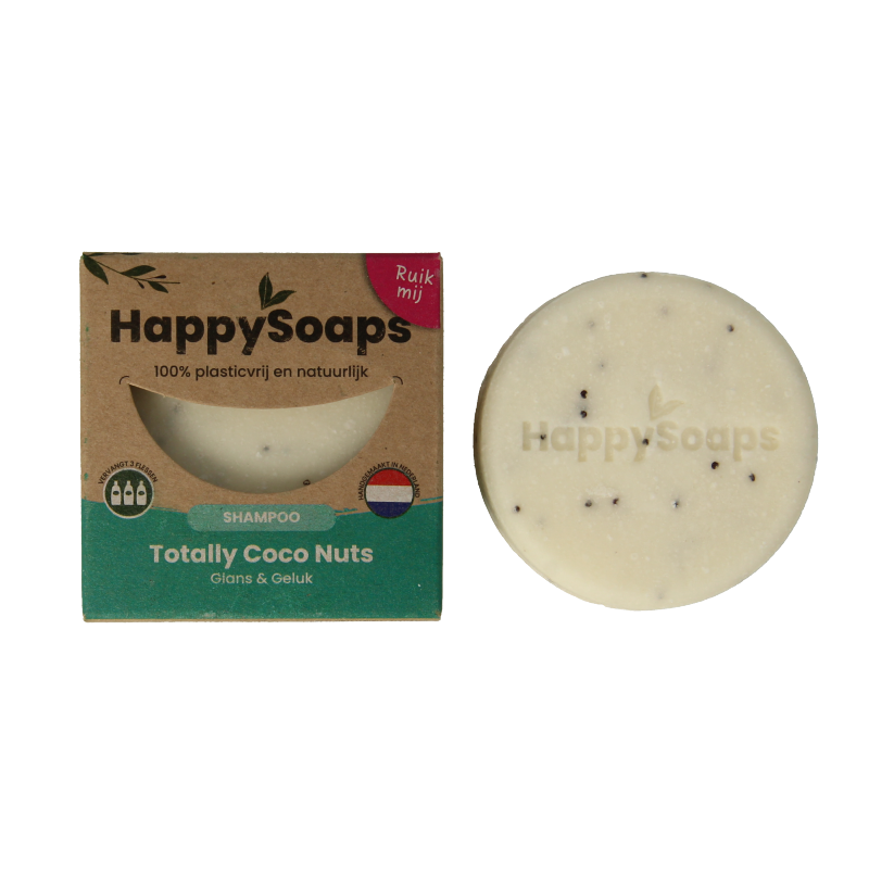Happysoaps Shampoobar totally coco nuts 70 Gram
