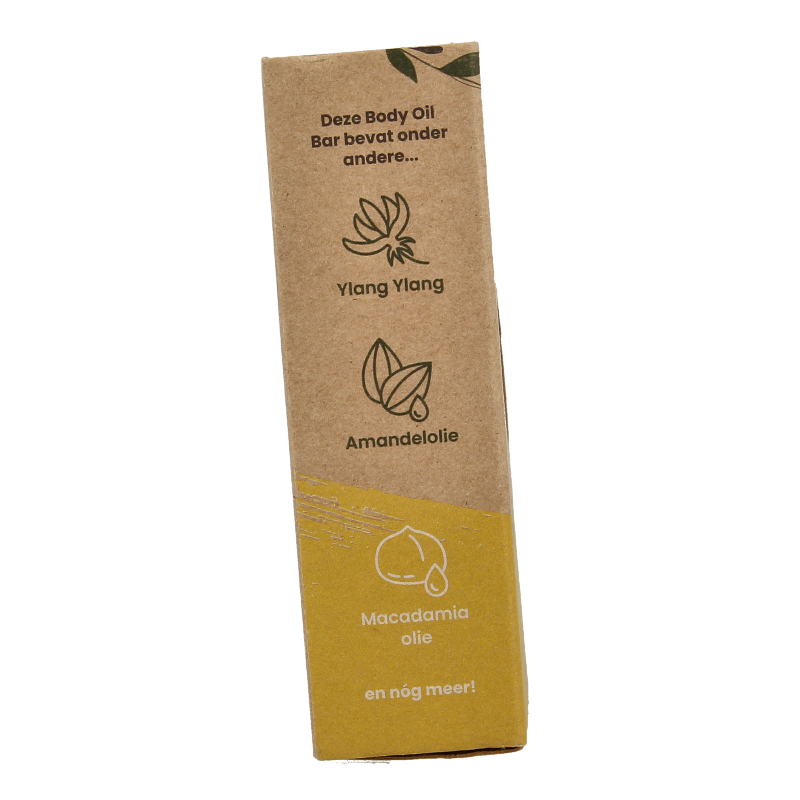 Happysoaps Body oil bar exotic ylang ylang 70 Gram