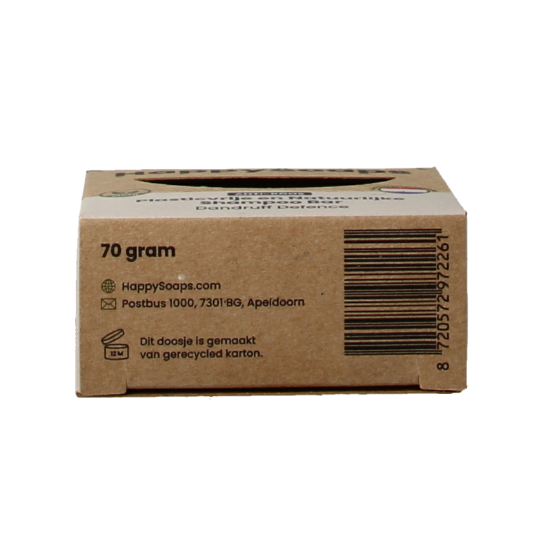 Happysoaps Shampoo bar dandruff defence 70 Gram