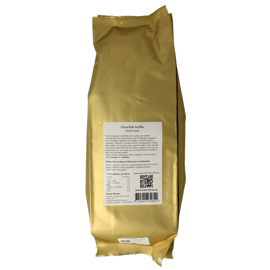 SUN Coffee Gezeilde koffiebonen dark roast bio 500.00 Gram