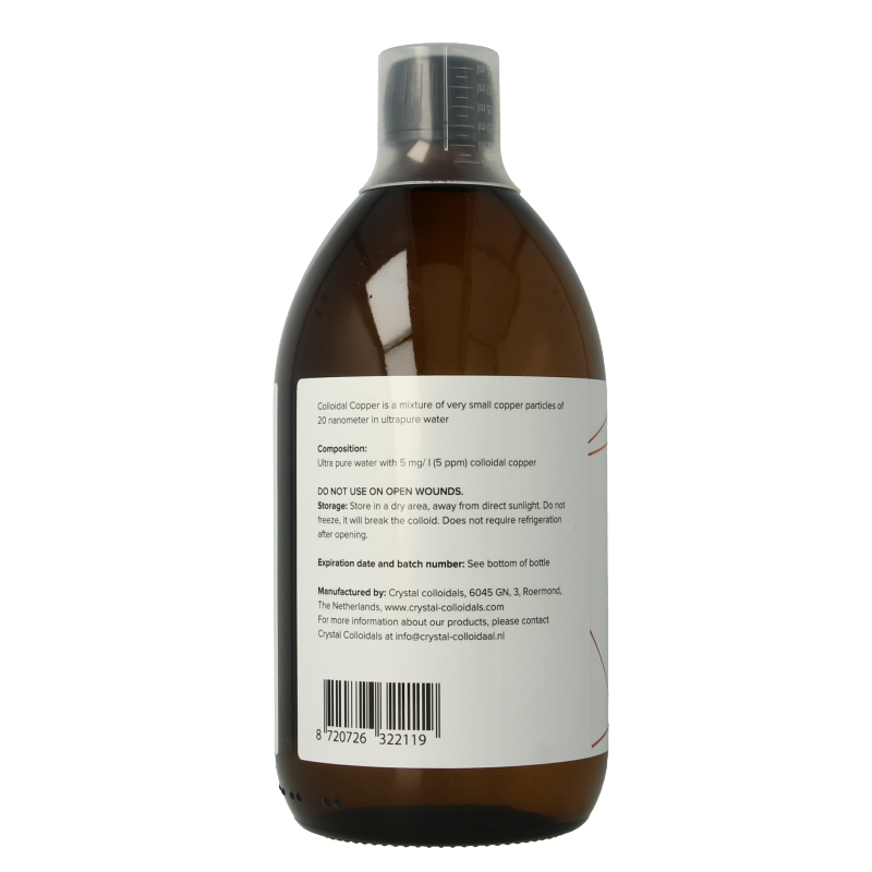 Crystal Colloidaal koper 1 Liter