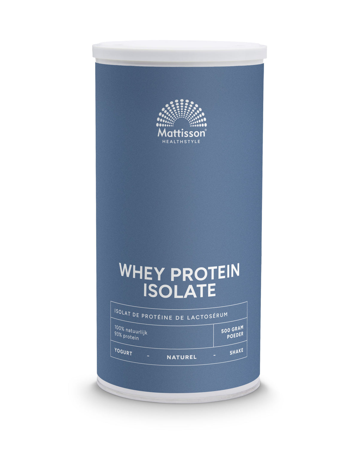 Mattisson Whey protein isolate isolaat sport 500.00 Gram