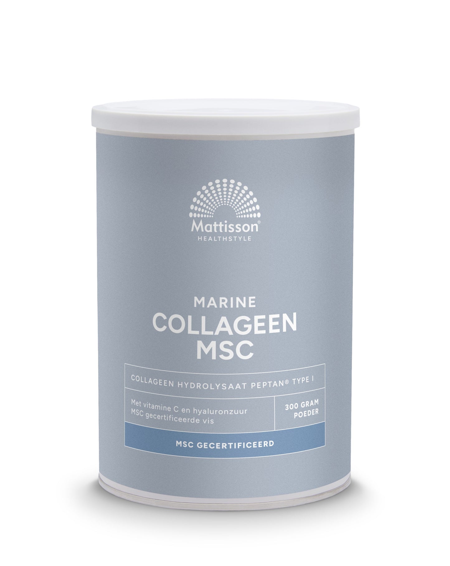 Mattisson Marine vis collageen poeder blend Peptan MSC 300 Gram