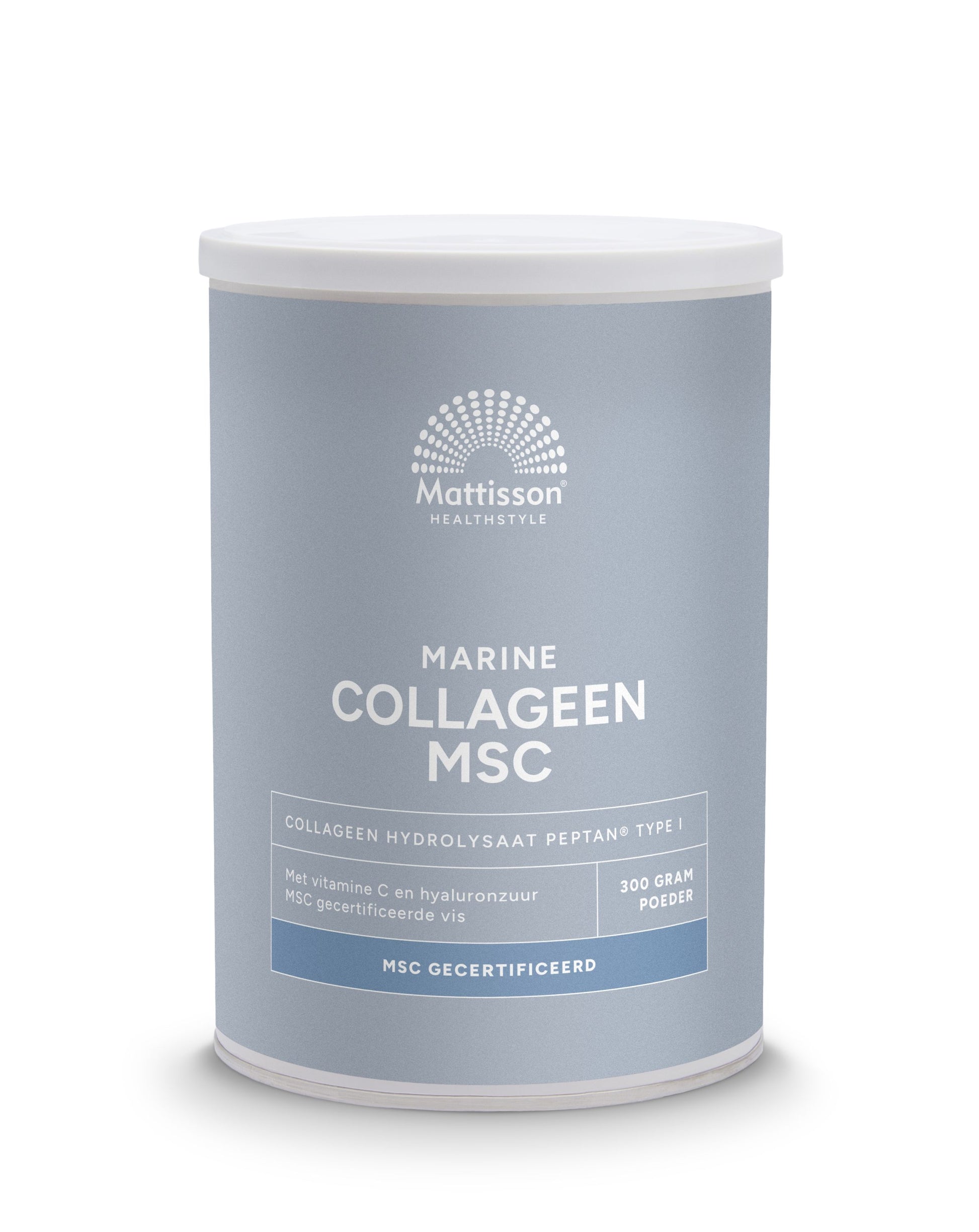 Mattisson Marine vis collageen poeder blend Peptan MSC 300 Gram