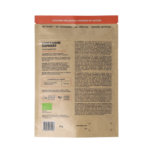 Goyu Lions maine 500mg bio 60.00 Vegetarische capsules