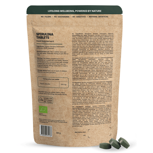 Goyu Spirulina 500mg bio 300.00 Tabletten