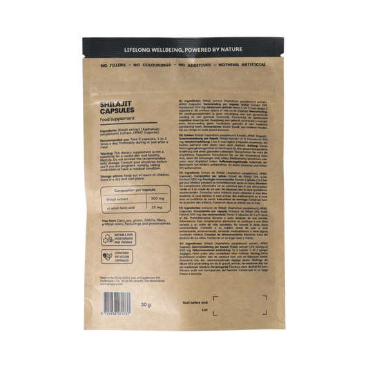 Goyu Shilajit extract 5% 60.00 Capsules