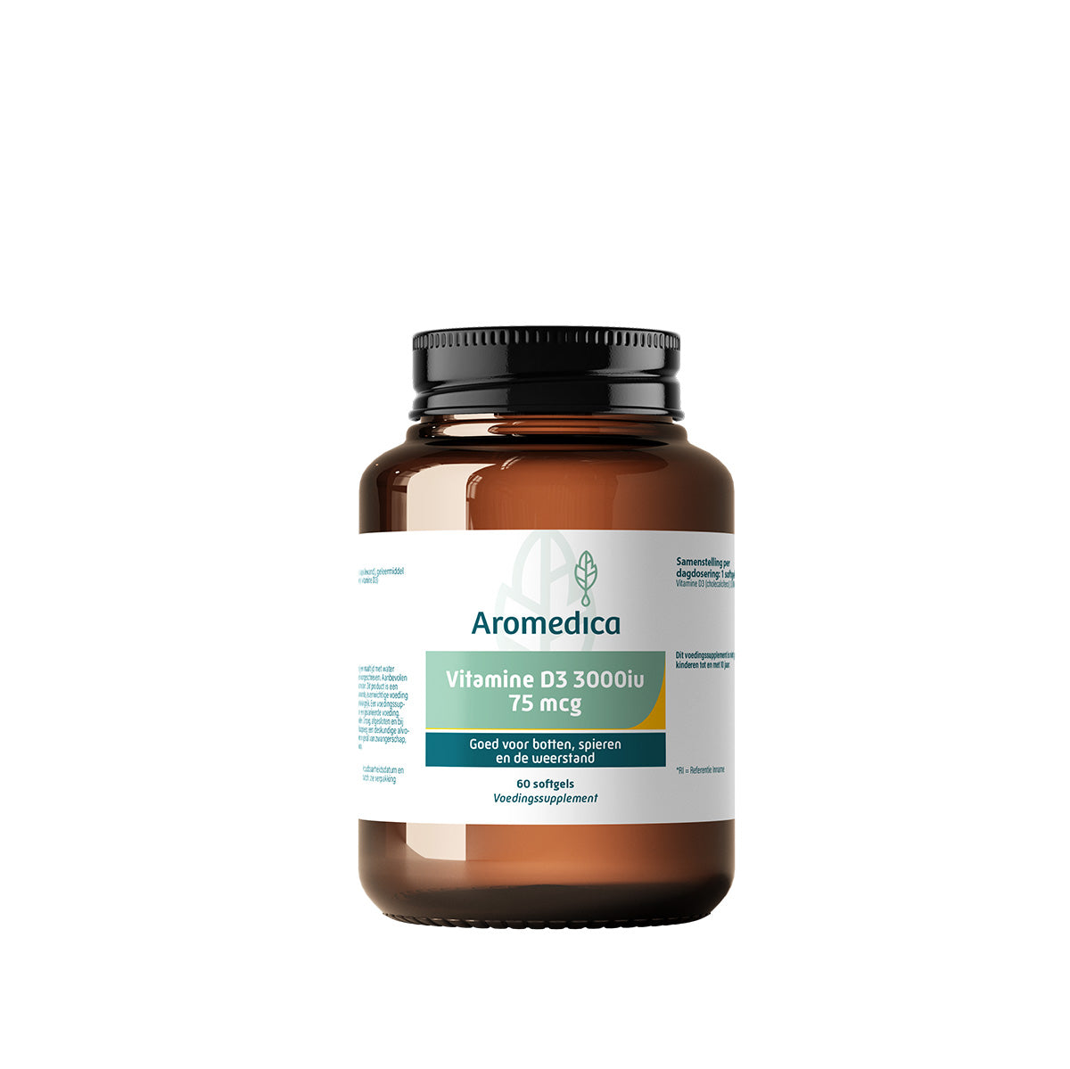 Aromedica Vitamine D3 75mcg 60.00 Softgels