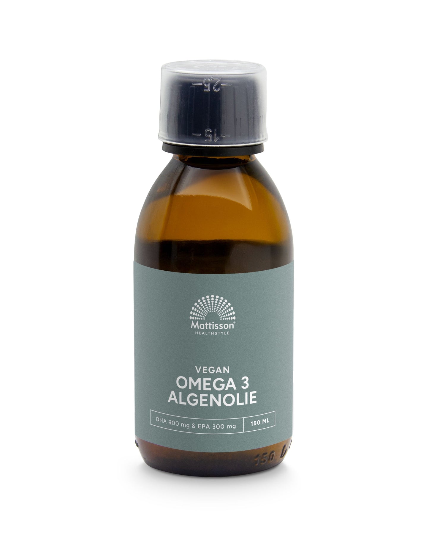 Mattisson Algenolie 1200mg omega DHA EPA triglyceridenvorm 150 Milliliter