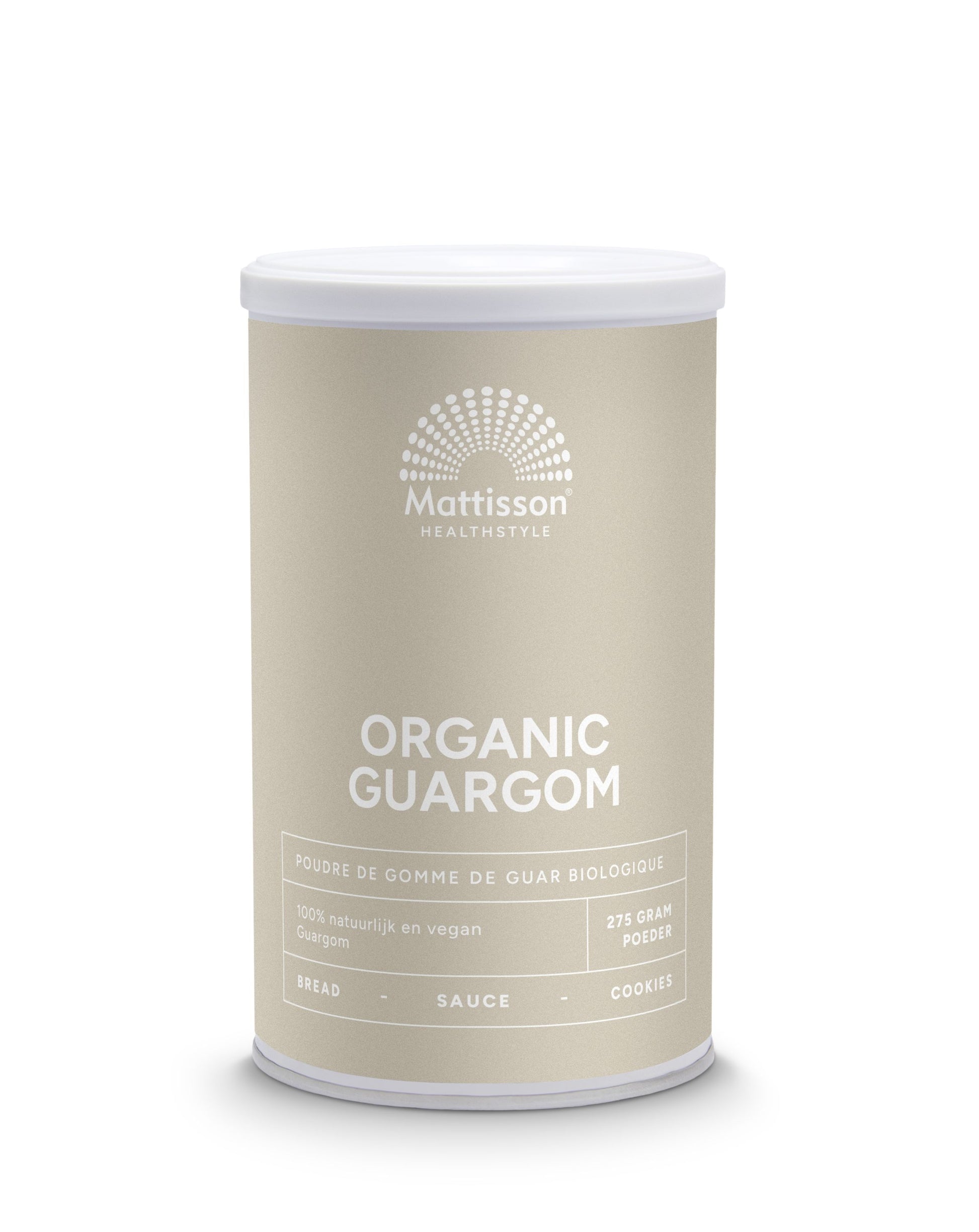 Mattisson Guargom poeder bio 275 Gram