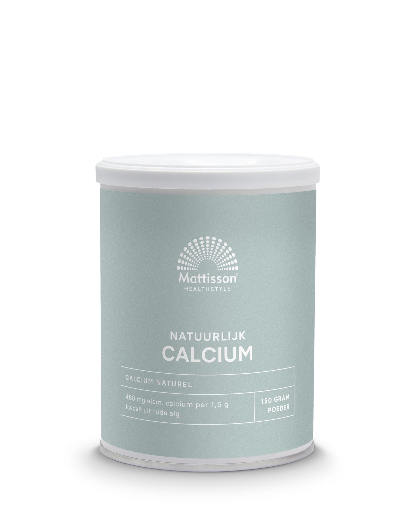 Mattisson Natuurlijk calcium icecal 480mg 60 Capsules