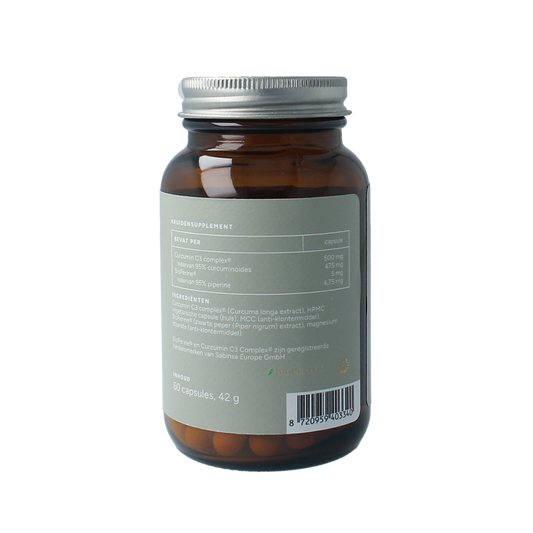Mattisson Curcumin C3 bioperine 500mg vegan 60.00 Capsules