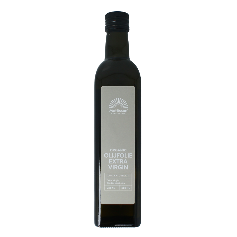 Mattisson Organic olijfolie extra virgin bio 500 Milliliter