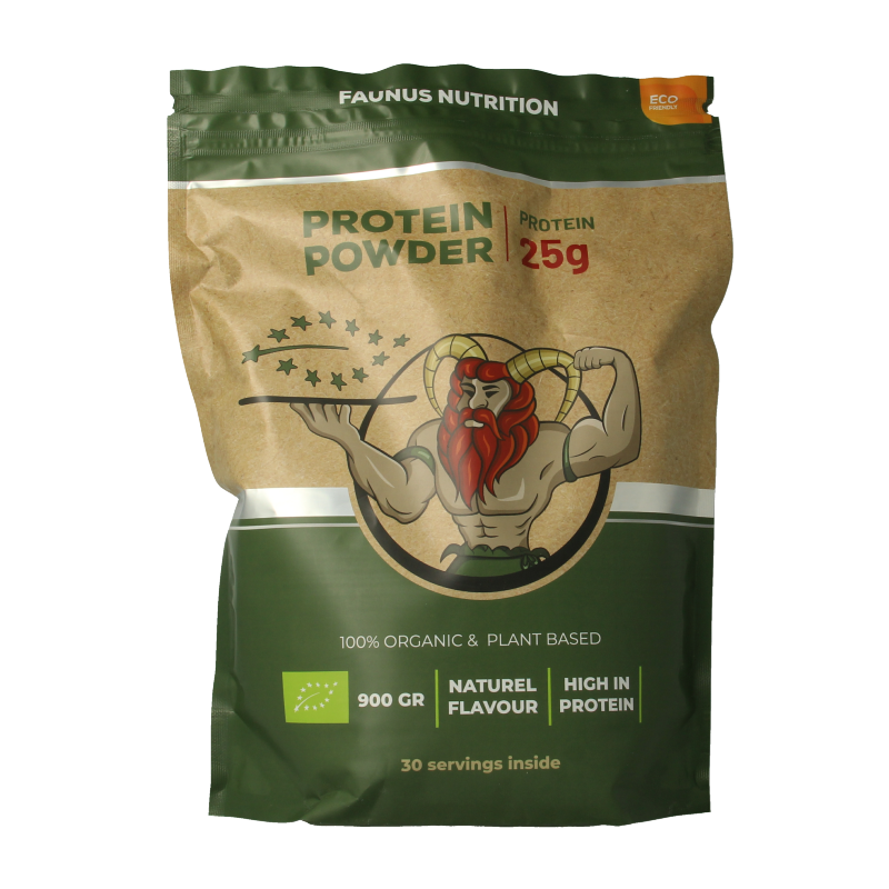Faunus Nutrition Proteine gefermenteerd naturel bio 900 Gram