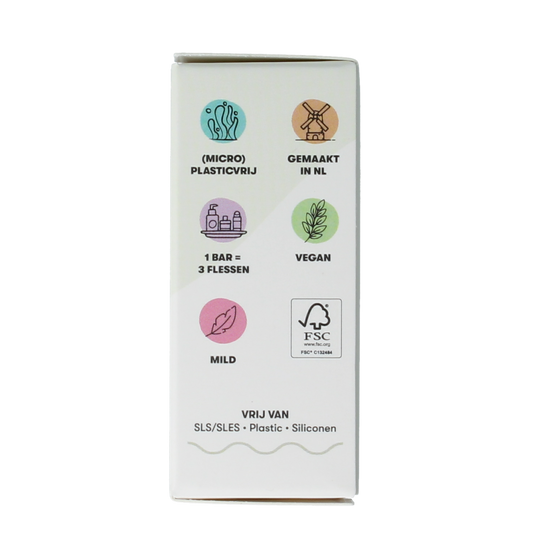 Shampoobars Bar 0% 3-in-1 neutraal 60.00 Gram