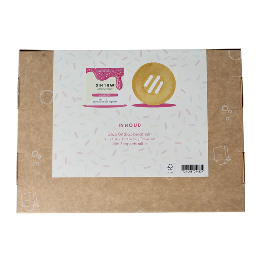 Shampoobars Giftbox gefeliciteerd 1.00 Set