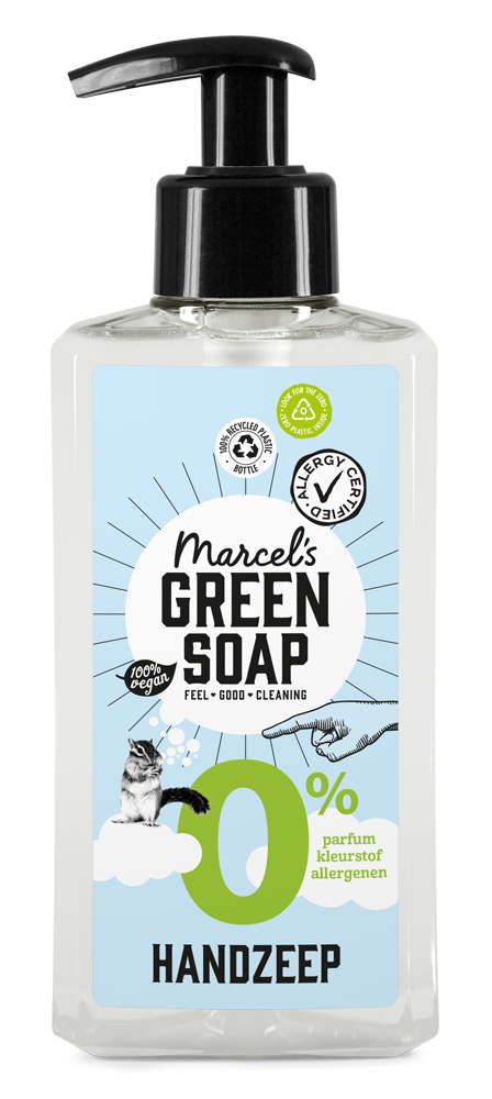 Marcel's Green Soap Handzeep 0% 250 Milliliter