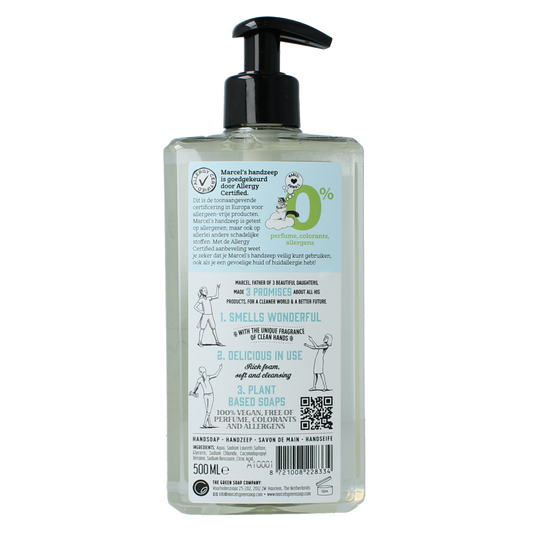 Marcel's Green Soap Handzeep 0% 500.00 Milliliter