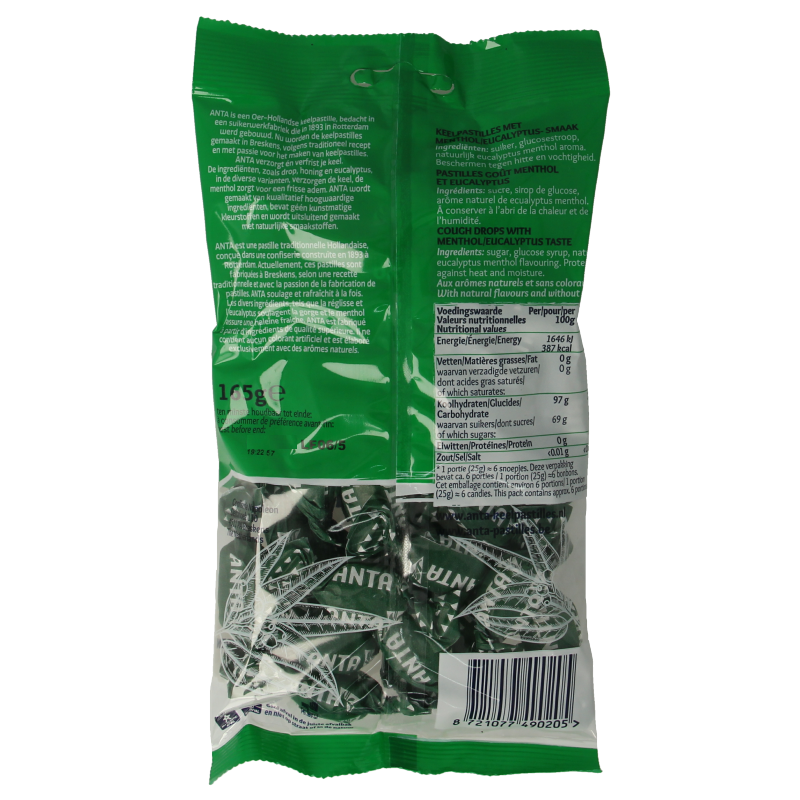 Anta Eucalyptus menthol 165 Gram