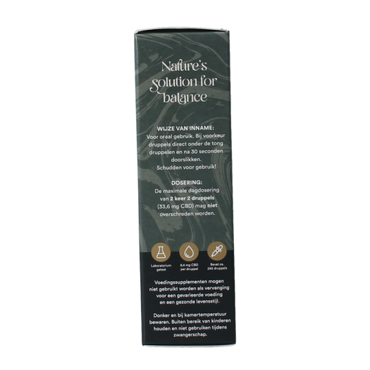 Zendrops CBD olie 20% hennepzaadolie 10.00 Milliliter