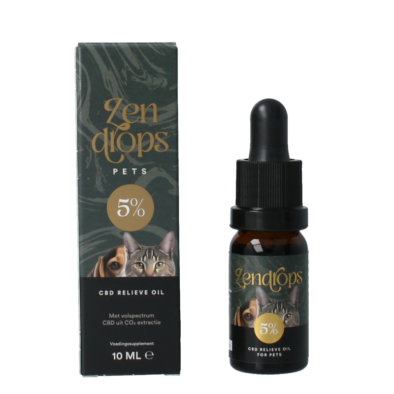 Eureleaf Zendrops pets 5% 10 Milliliter
