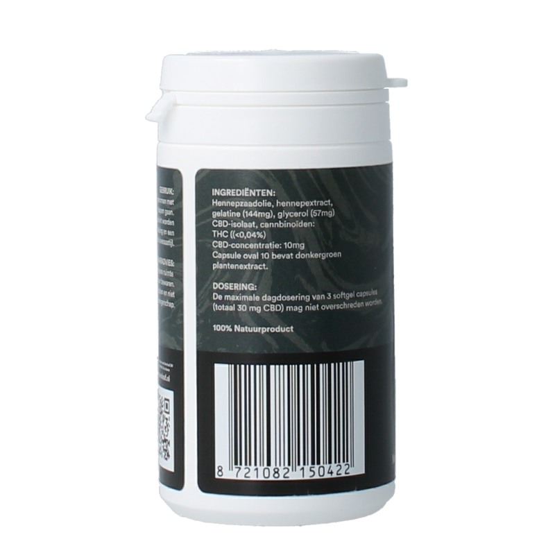 Zendrops CBD capsules 10mg 60 Softgels