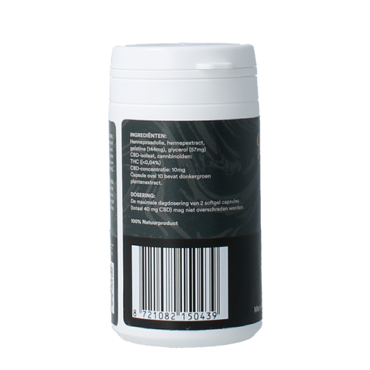 Zendrops CBD capsules 20mg 60 Capsules