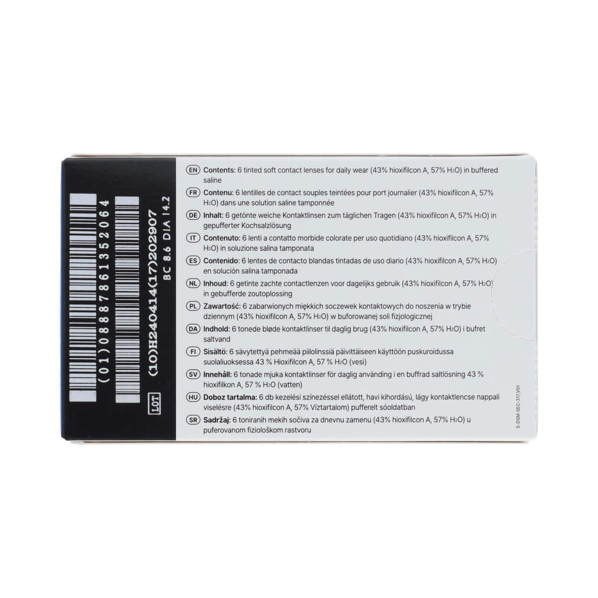 Eyefresh Eye Fresh maandlenzen 6-pack -3.50 6.00 Stuks