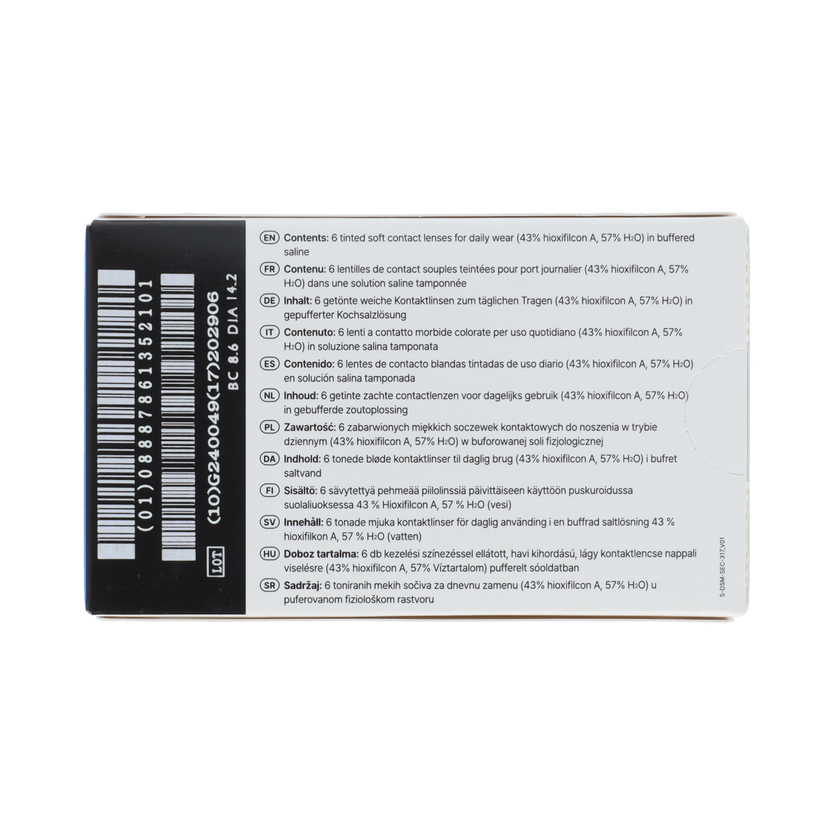 Eyefresh Eye Fresh maandlenzen 6-pack -4.50 6.00 Stuks