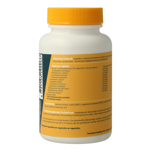 Fittergy Probioom kuur 25 miljard 60.00 Vegetarische capsules
