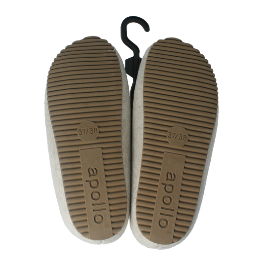 Apollo Zweedse slof beige 37/38 dames 1 Paar