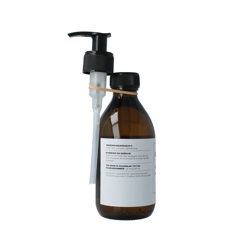 Liever Gezond Castor olie wonderolie 200 Milliliter