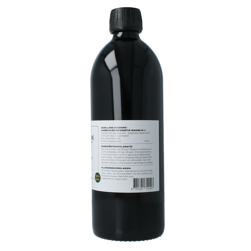Liever Gezond Colloidaal zink vloeibaar 500 Milliliter