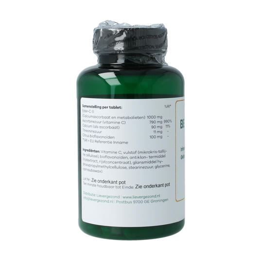 Liever Gezond Cal C 1000 be gentle C 90 Vegetarische capsules