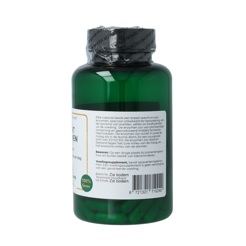 Liever Gezond Plant enzymen 60 Vegetarische capsules