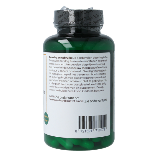 Liever Gezond NAC n-acetyl cysteine 600mg 60.00 Vegetarische capsules