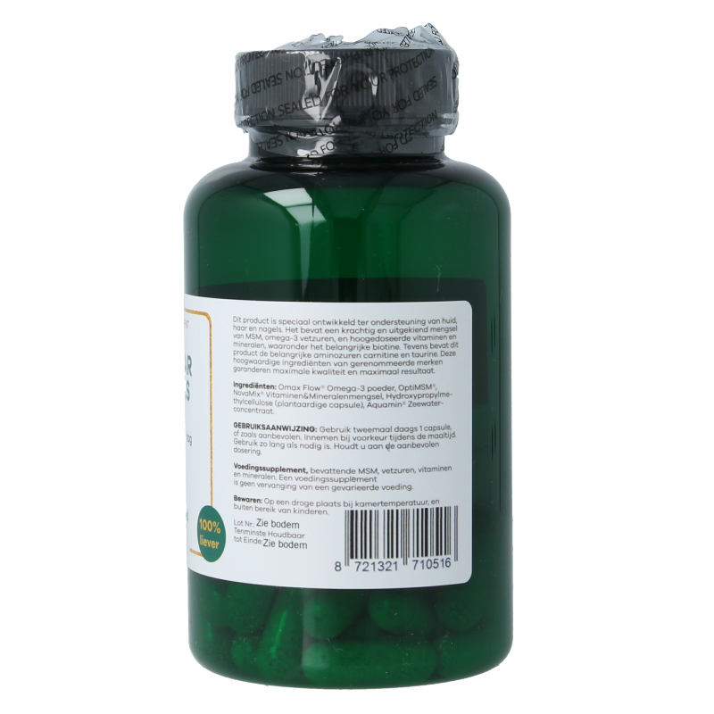 Liever Gezond Huid haar nagels 60 Vegetarische capsules