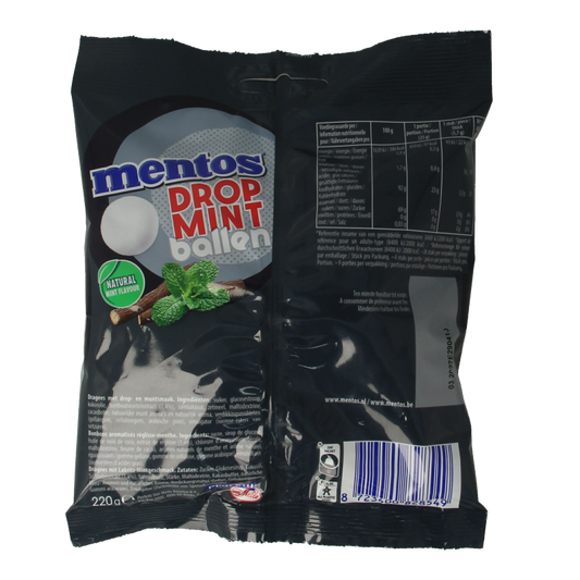 Mentos Dropmint ballen 220 Gram