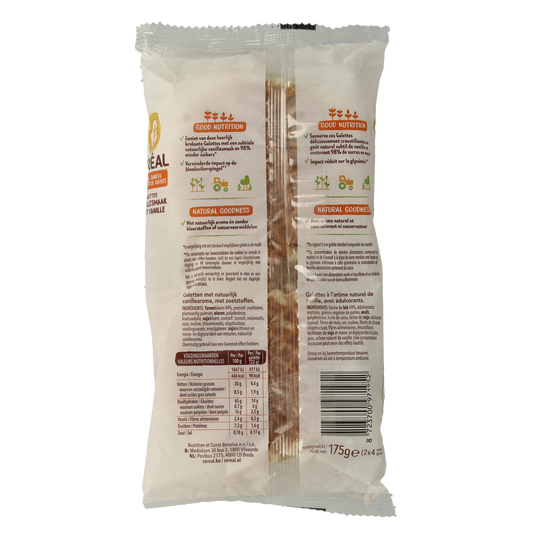 Cereal Galetten suikervrij 175.00 Gram