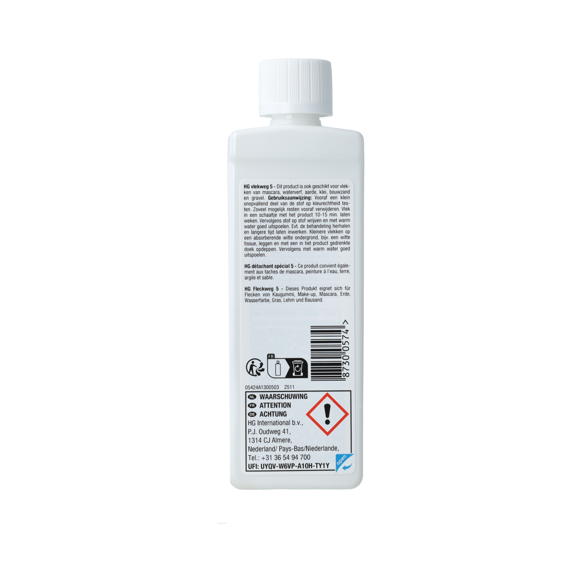 HG Vlekweg nr. 5 make-up/gras/etc 50.00 Milliliter