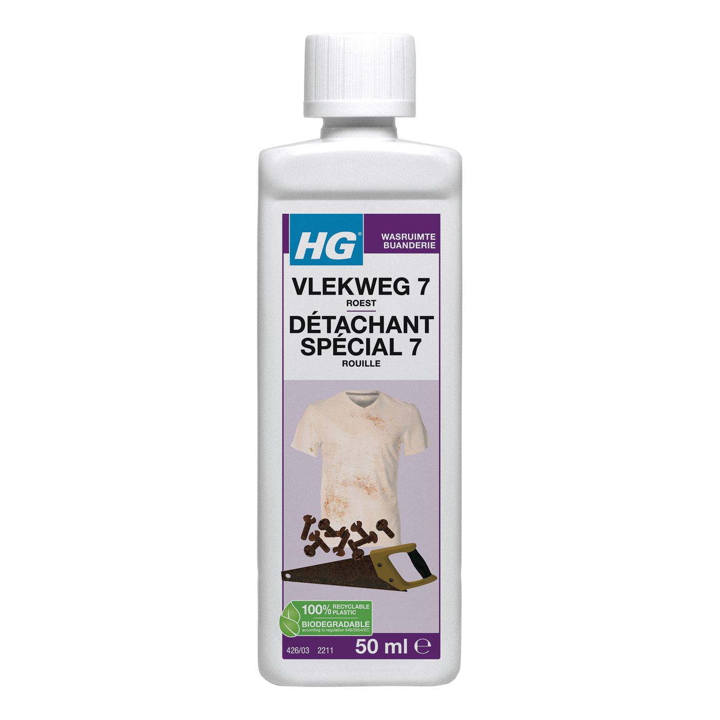 HG Vlekweg nr. 7 roest 50 Milliliter