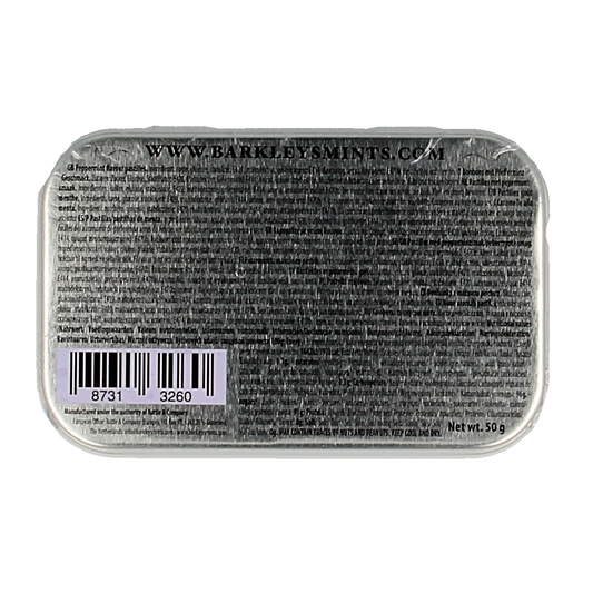 Barkleys Classic mints peppermint 50.00 Gram